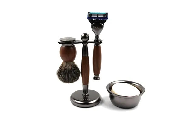 Bahez Shaverkit Pure Badger Collection 4-delt Barbersæt product image