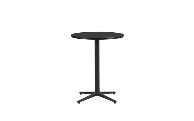 Allez Bord 4l, Sort Marmor - Ø60 Cm
