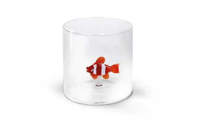 Borosilicate Glas, Clown Fish - 250 Ml.