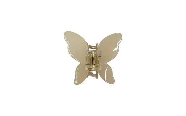 Butterfly Hårklemme - Greige