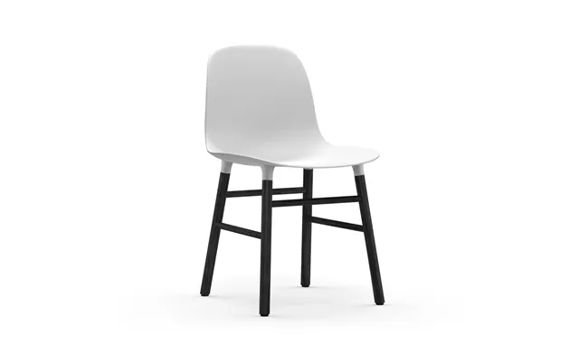 Form Chair - Sort Hvid