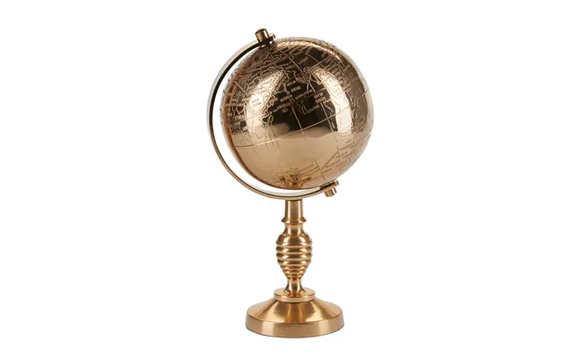 Globus, Guld - Ø15 X H16 Cm.
