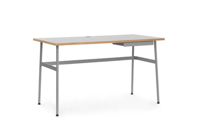 Journal Skrivebord, Grå - 130 X 65 M.