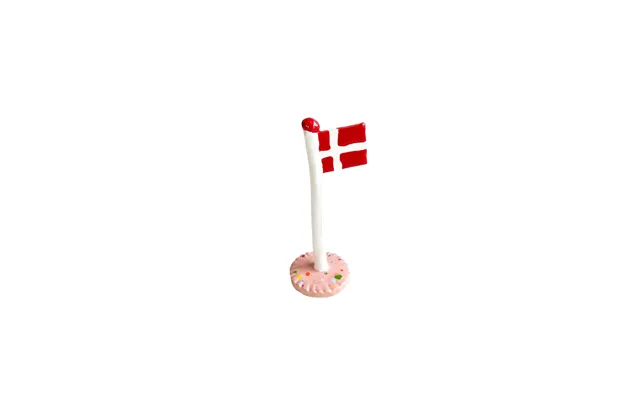 Keramik Flag, Blossom Rose Dot - H14-18 Cm.