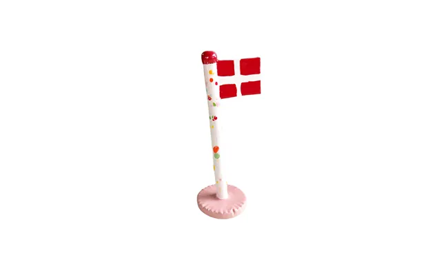 Keramik Harlekin Flag, Blossom Rose - H14-18 Cm.