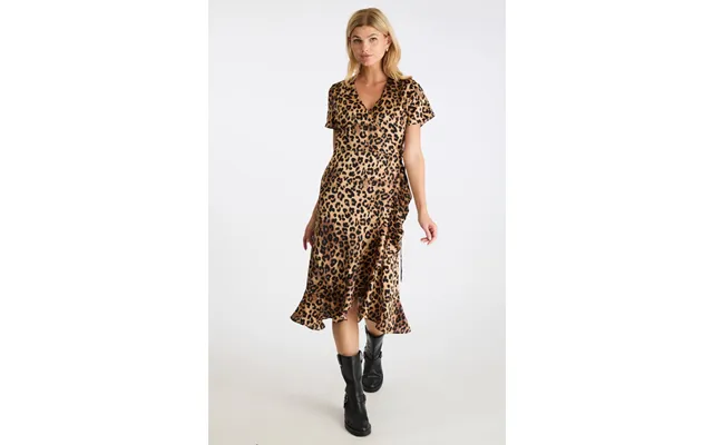 Magga Leo Wrap Dress - Leopard product image