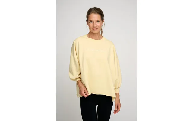 Mantra Sweatshirt - Soft Yellow product image