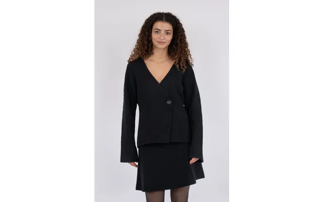 Marie Louise Strikket Cardigan - Sort product image