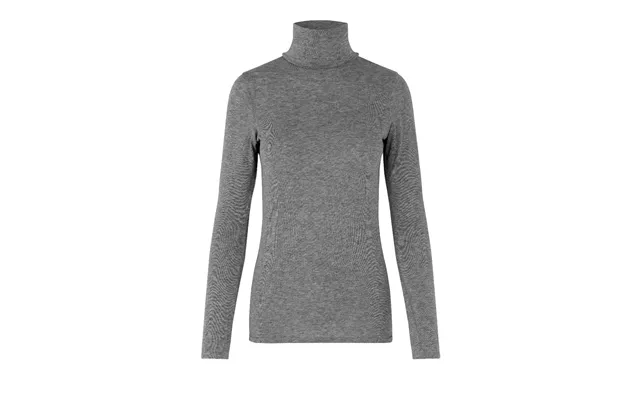 Matima T-neck Long-sleeved T-shirt - Gray Melange product image