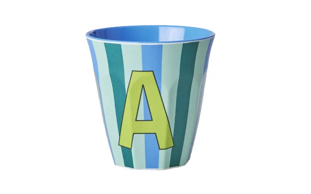 Melamine Alphabet Cup, Blue Mix - 250 Ml. product image