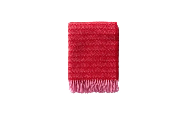 Otto Uldtæppe, Rød Pink - 130x180 Cm.