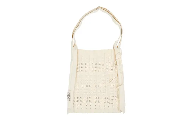 Rosalia Strikket Shopper - Ivory Lace