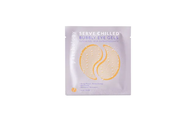 Serve Chilled Bubbly Eye Gels Øjenmaske - Single