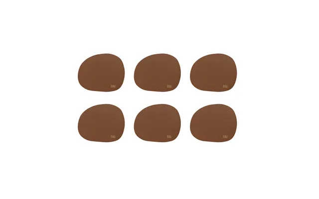 Silicone Glass Checkers, 6 Paragraph. - Mocca product image