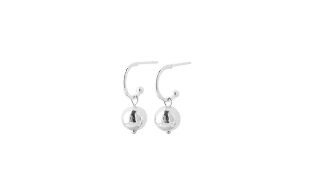 Silver Ball Øreringe - Sølvfarvet product image