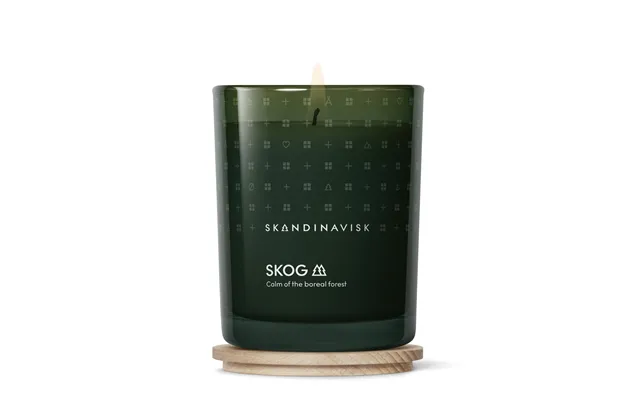Woods Scented Candles, 200g. - Forest Green product image