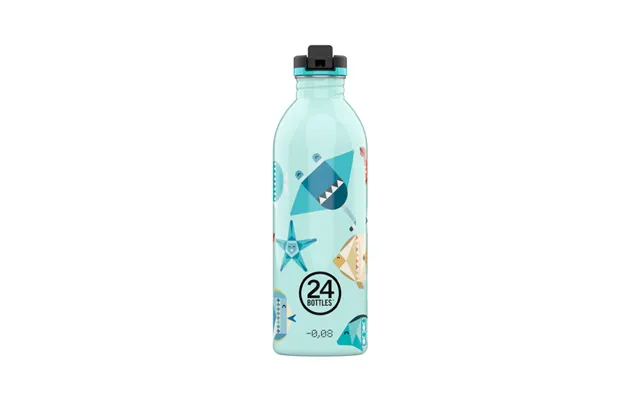 Sports Lid Urban Flaske, Lagoon Blue - 500 Ml.
