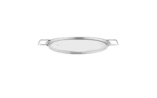 Tallerkenlåg, Glas - 24cm.
