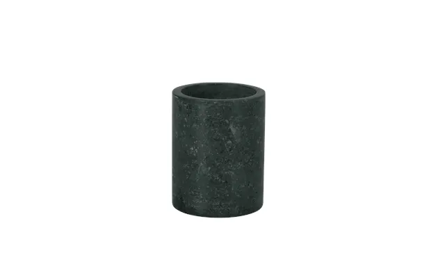 Tandkrus Marmor, Grøn - H 10 Cm.