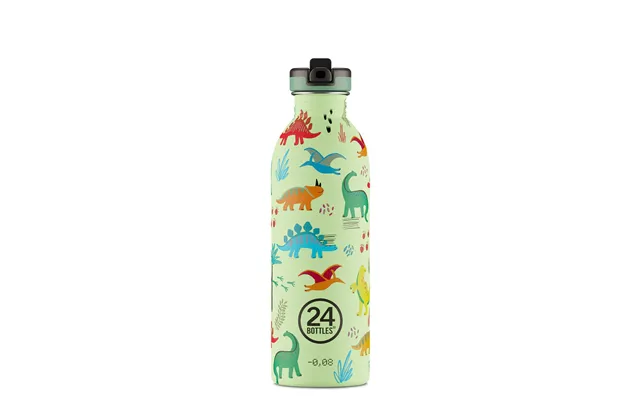 Urban Flaske Med Sportslåg, Jurassic Friends - 500 Ml