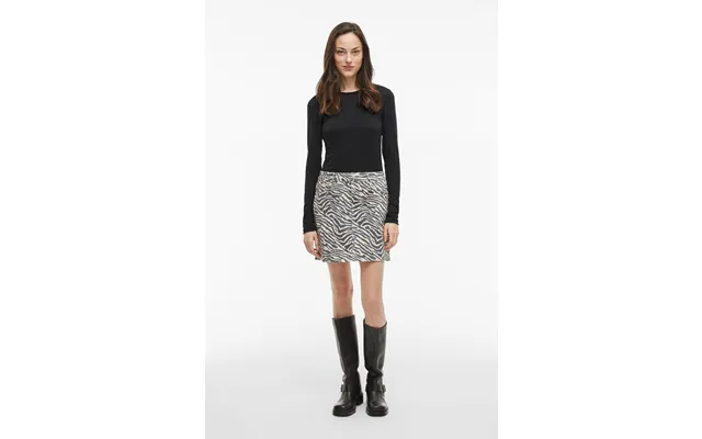 Vichia Mini Denim Skirt - Birch product image