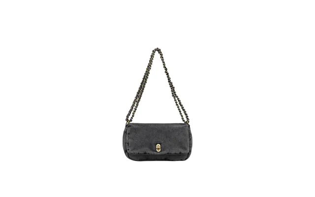 Washed Denimâ Hollis Shoulder Bag - Stonewash Gray product image