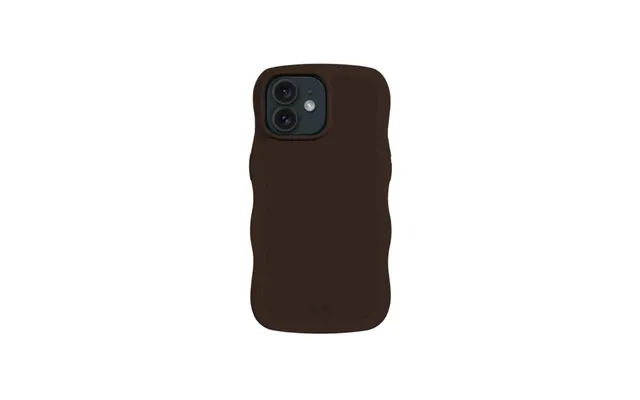 Wavy Iphone Cover - Chocolate product image