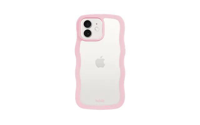Wavy Iphone Cover - Pink Transparent