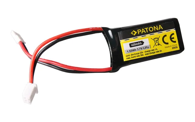 Batteri 3,7v 420mah Walkera Li-polymer Til Hubsan X4 - Galaxy Visitor