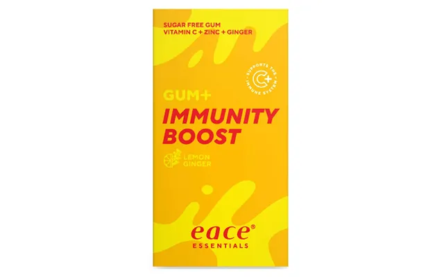 Eace Gum Immunity Boost Lemon Ginger Stop Beauty Waste 20 G
