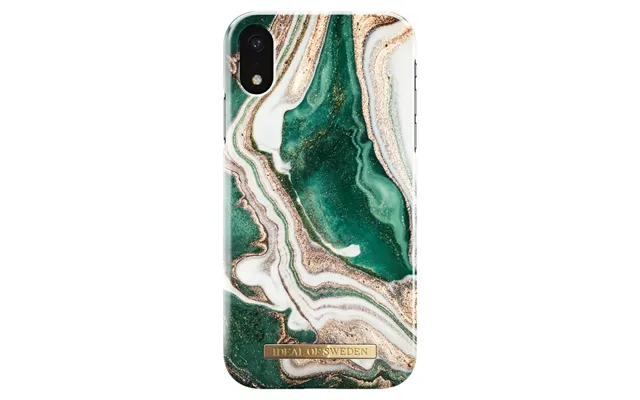 Ideal Of Sweden Cover Golden Jade Marble Iphone Xr U