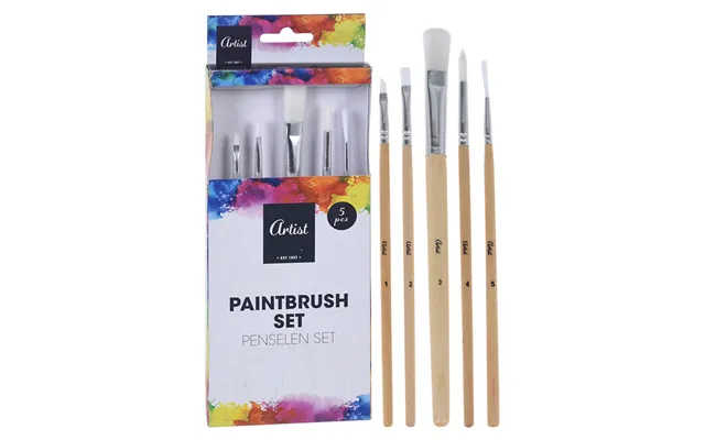Kreativ Paintbrush Set 5 Stk. product image