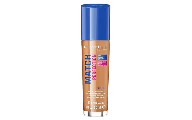 Rimmel Match Perfection Spf 15 504 Deep Mocha 30 Ml product image