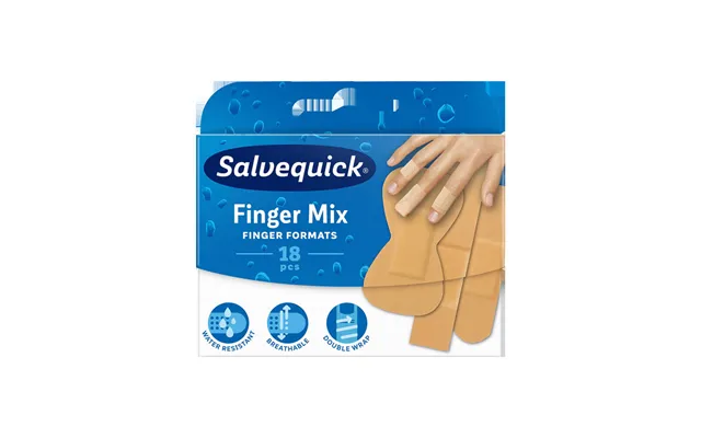 Salvequick Finger Mix Stop Beauty Waste 18 Stk.