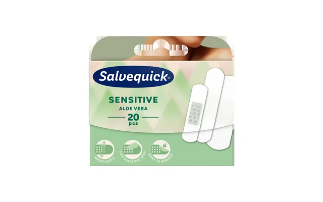 Salvequick Sensitiv Aloe Vera Plaster 20 Stk.
