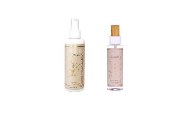 Trontveit Gaveæske - Pure Miracle Leave-in Treatment Pure Attitude Miracle Oil 250 Ml