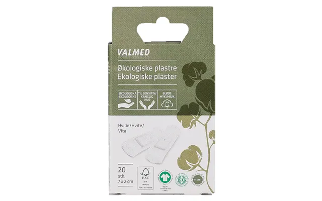 Valmed Økologiske Plastre 20 Stk.