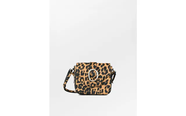 Leopa Leather Iris Buckle Bag