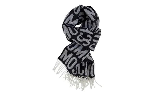 Gray Merino Scarf Moschino product image