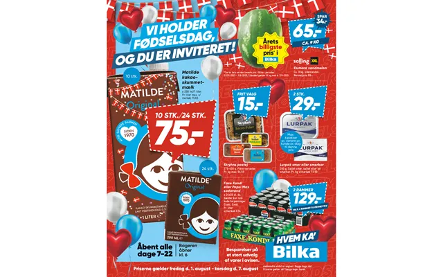 Fre 1 Aug. - Tor 7 Aug. Læs ved at trykke på avis ikonet product image