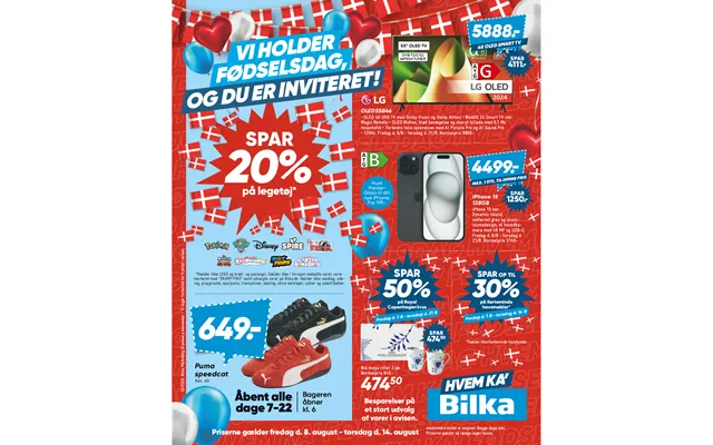Fre 8 Aug. - Tor 14 Aug. Læs ved at trykke på avis ikonet product image