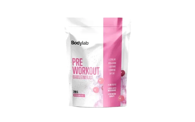 Bodylab Preworkout 200 G Bubblegum Blast