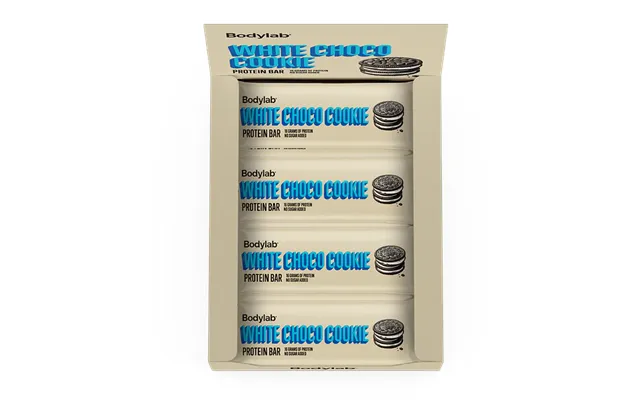 Bodylab Protein Bar 12 X 55 G - White Choco Cookie