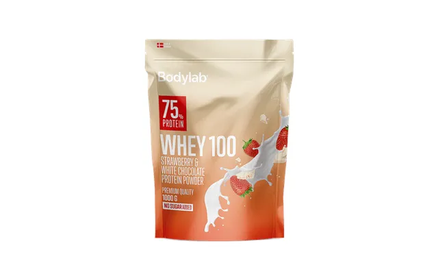 Bodylab Whey 100 1 Kg - Strawberry White Chocolate