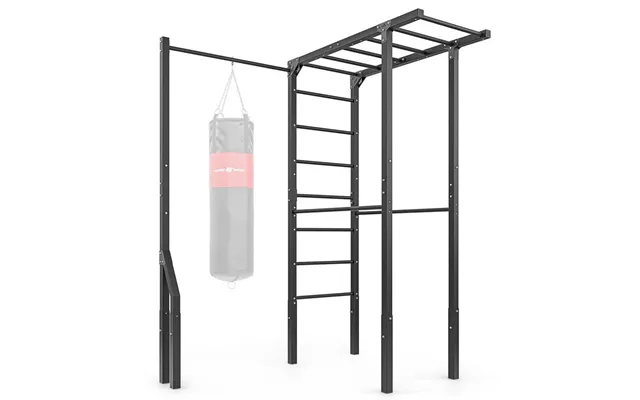 Ribbevæg Med Pull-up Stang Og Boksepude-holder Skaffevare