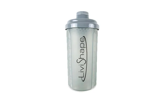 Shaker Til Proteinpulver Og Lign. - Grå 500 Ml