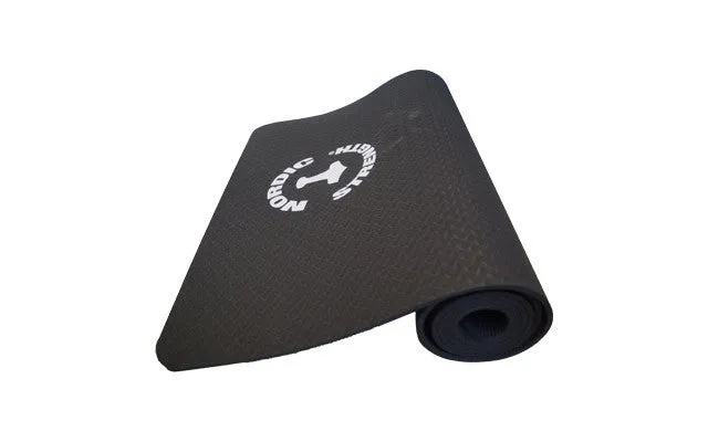 Tpe Yogamåtte Sort - 6 Mm