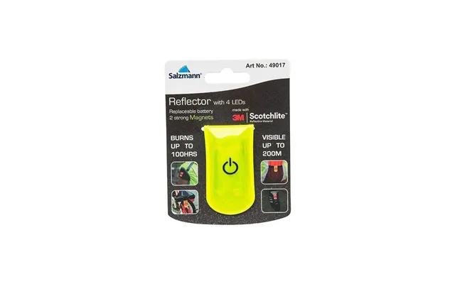 Endurance Magnetic Reflector Med 4 Leds