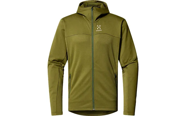 Haglöfs Lark Hood Midlayer Trøje Herre - Oliven