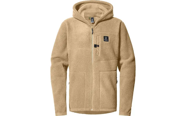 Haglöfs Malung Pile Hood Fleecetrøje Herre - Sand